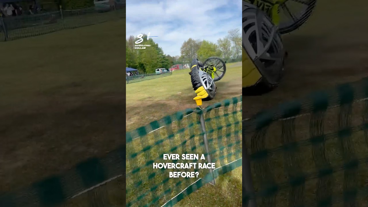 Hovercraft Racing! 🤩 ​⁠@Hovercrafthowtohub #hovercraft #racing #vehicles