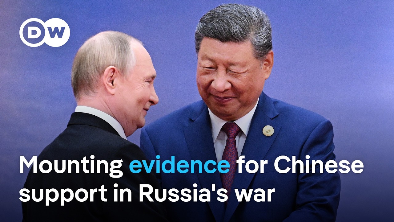 How China secretly supports Russia’s war in Ukraine | DW News