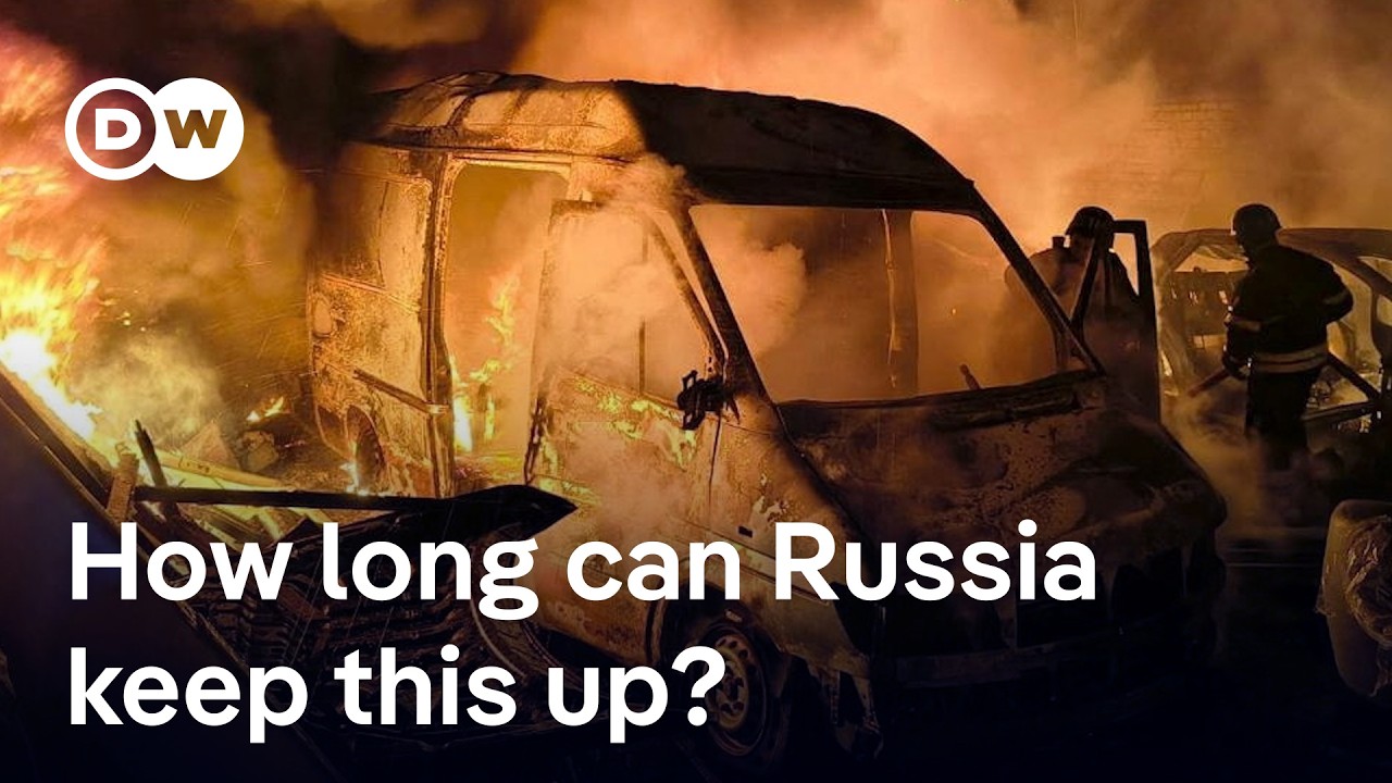 How long can Russia keep up its ever-larger attacks on Ukraine? | DW News