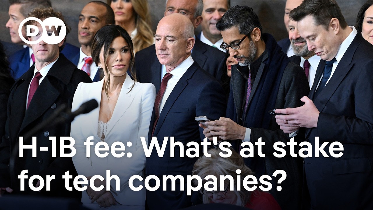 How might Trump’s $100,000 fee hike for H-1B visas affect the US labor market? | DW News