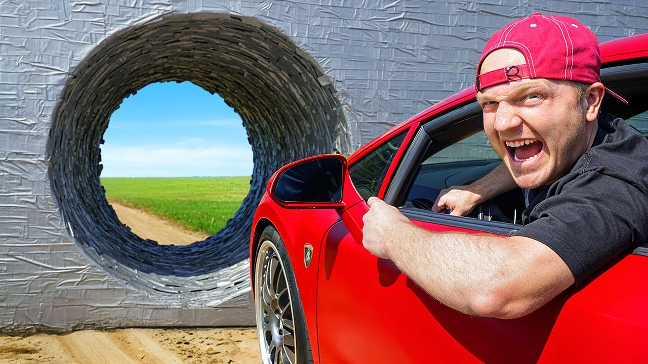 How Much Tape Can Stop A Supercar?