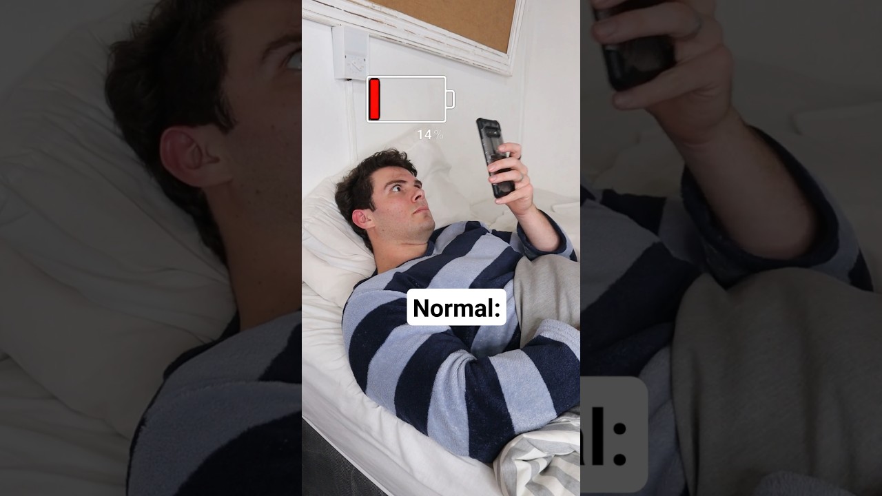 How Normal People VS Psychos Grab For The Charger.