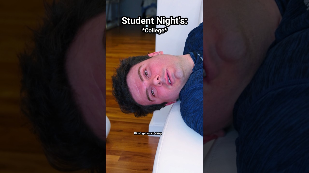 How Student Night’s Actually Go.