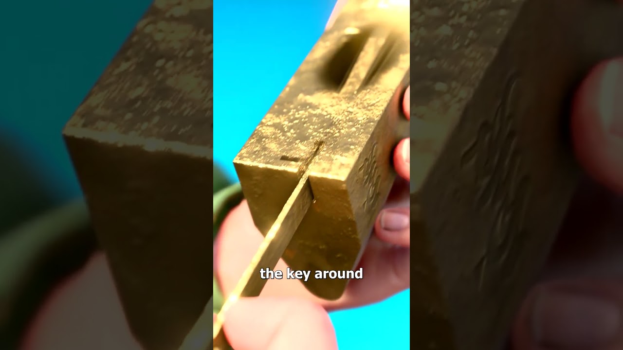 How This Ancient Chinese Puzzle Lock Works 🧐