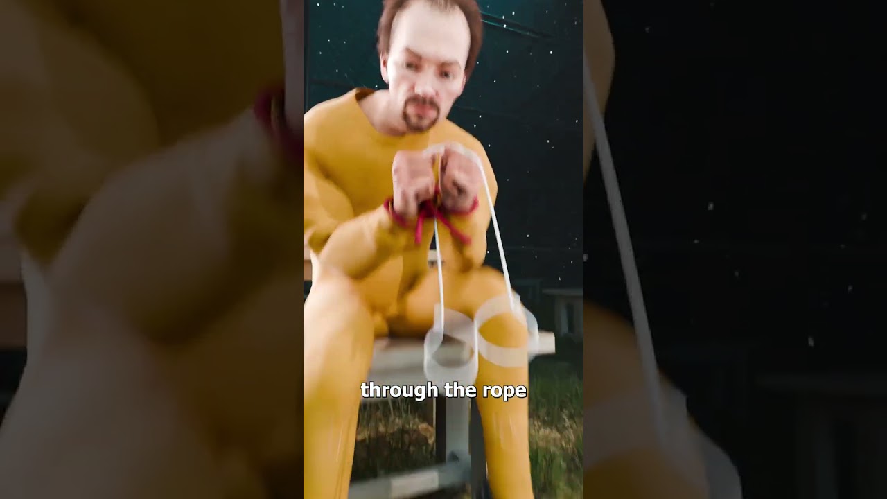 How To Escape The Handcuff Knot 😮