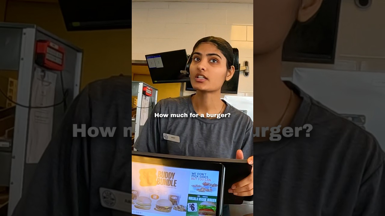 I bought a burger and THIS happened 🥹❤️