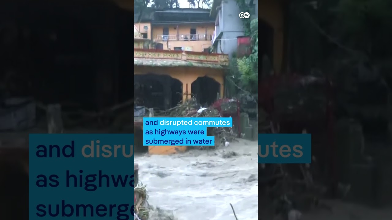 India: Flash floods in Uttarakhand | DW News