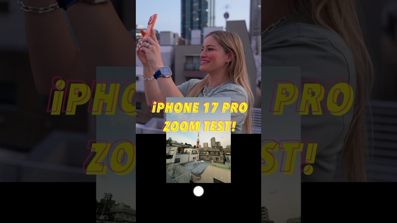 iPhone 17 Pro 8X Zoom Test!
