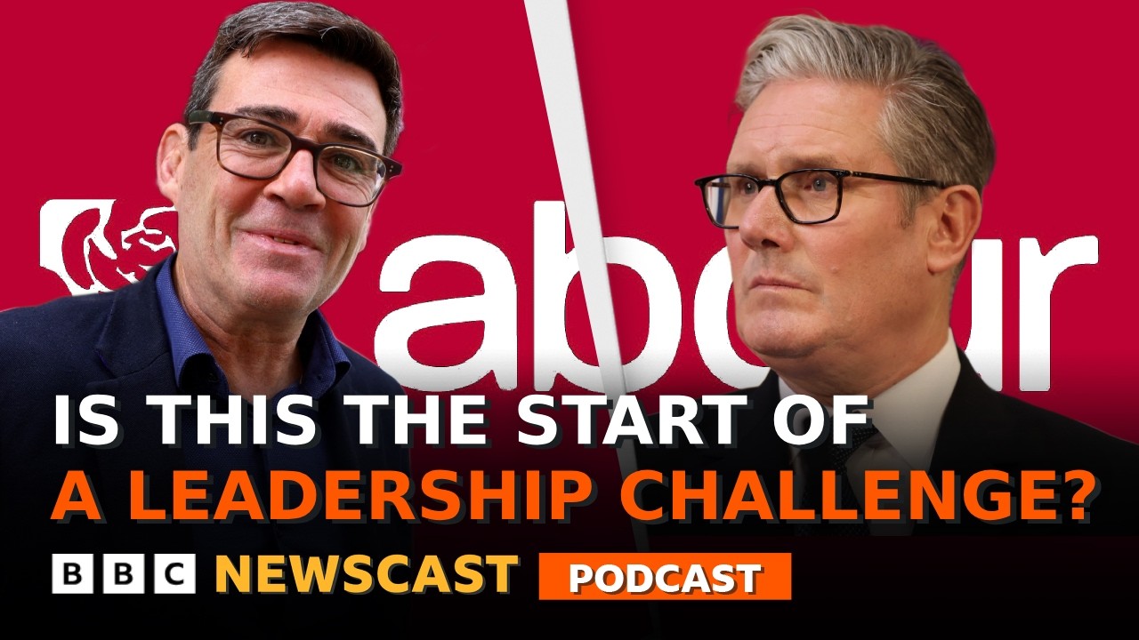 Is Andy Burnham preparing a leadership challenge to UK Prime Minister Keir Starmer? | BBC Newscast