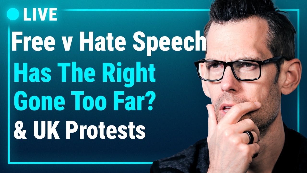 Is Free Speech Dead? Destiny Banned, UK Protests & Robinson’s Text Messages Released | TBS Live