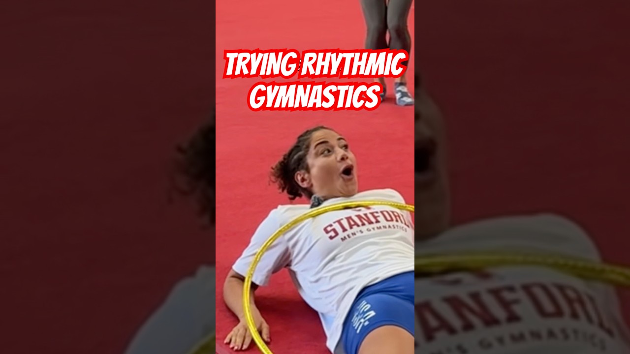 Is this the hardest sport 🤔 #gymnast #olympics #rhythmicgymnastics #sports #olympic #fail