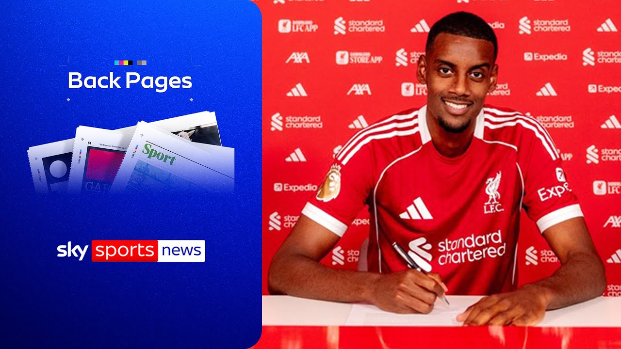 Isak joins Liverpool in record £125m deal | Deadline Day reaction | Back Pages Tonight