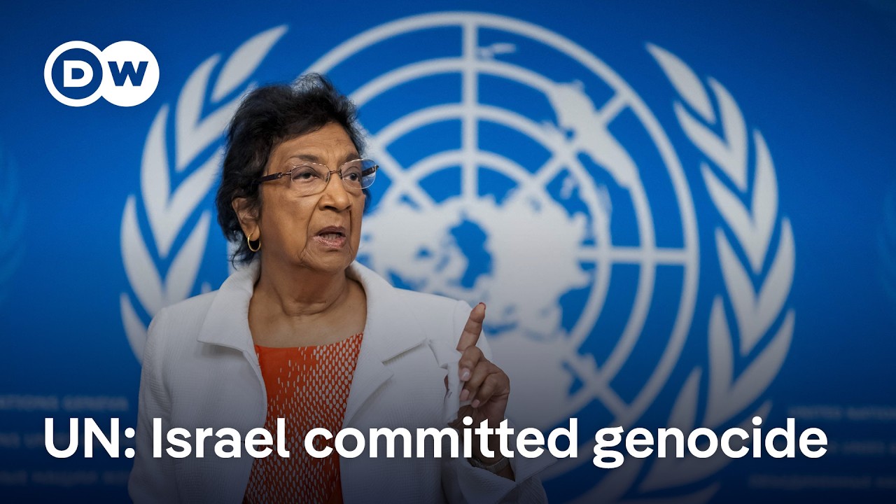 Israel has committed genocide in Gaza, United Nations commission says | DW News