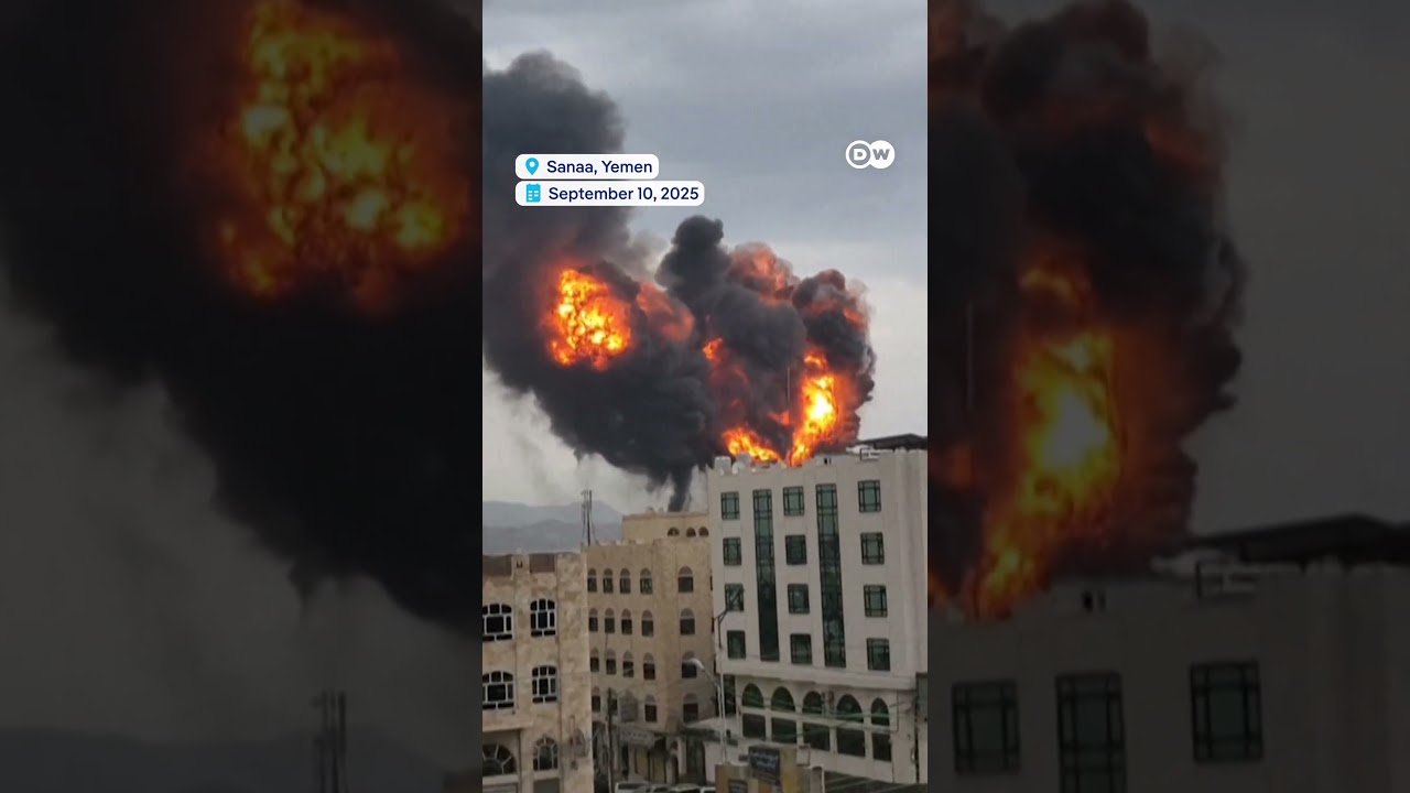 Israel strikes Yemen, with 35 reported killed and over 100 injured | DW News