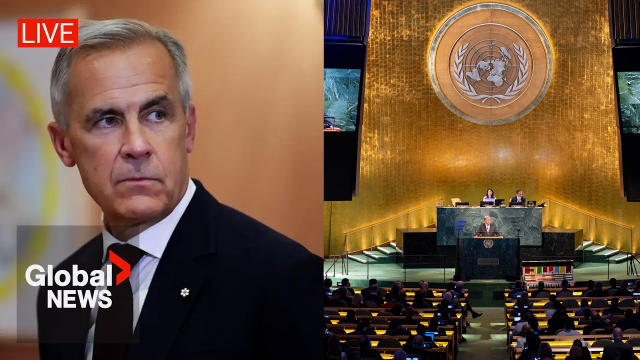 Israeli-Palestine conflict: Carney joins world leaders meeting on two-state solution | LIVE