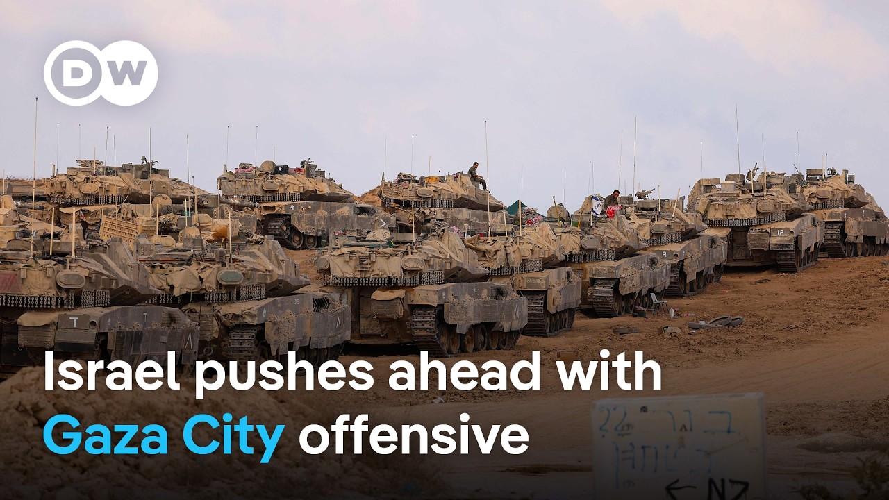Israeli tanks and infantry advance deeper into Gaza City | DW News