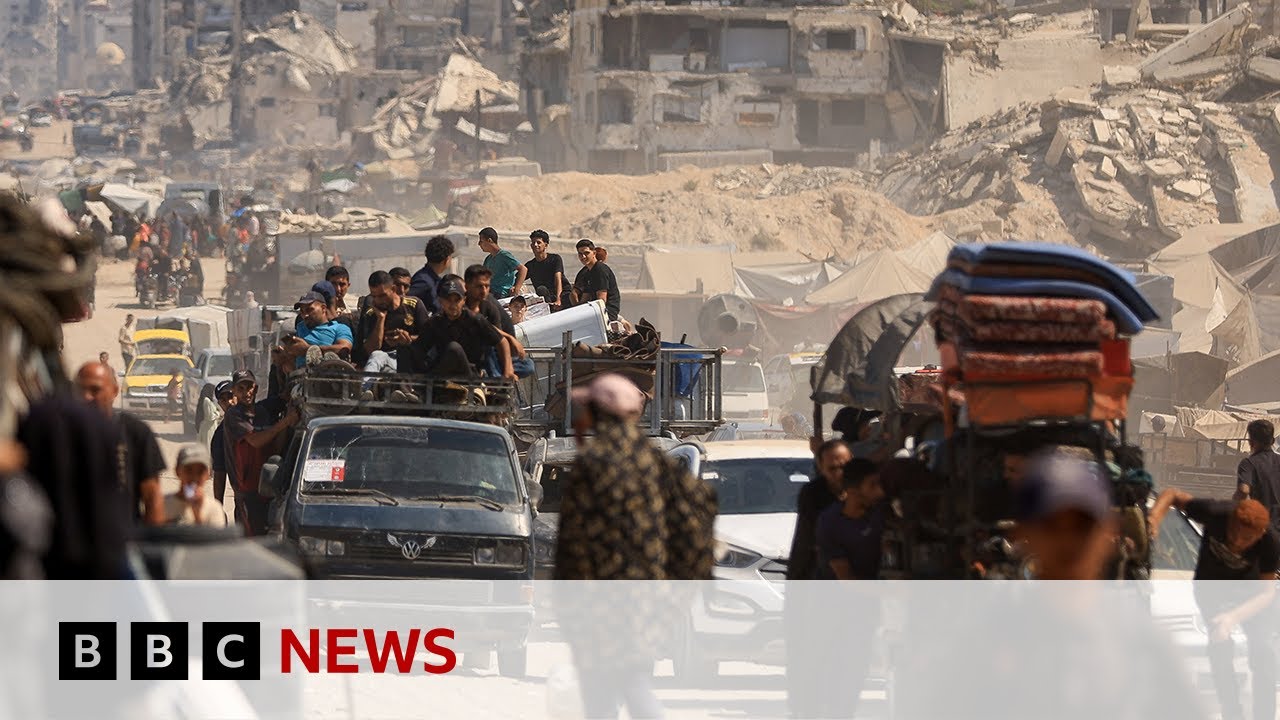 Israel’s military warns civilians to leave Gaza City | BBC News