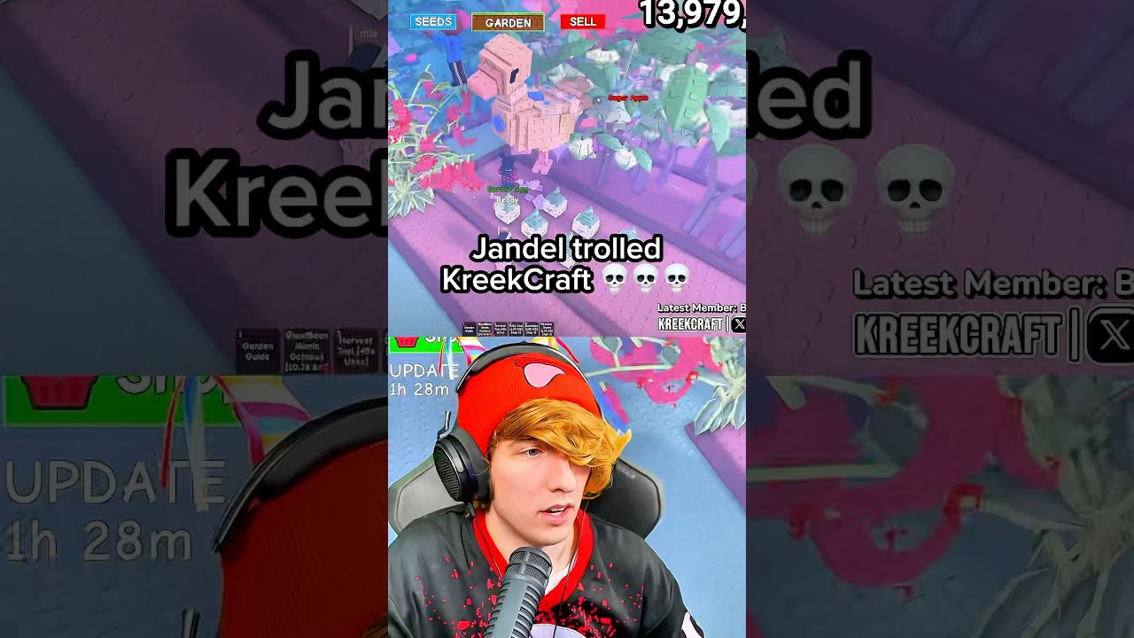 jandel trolled kreekcraft… 💀