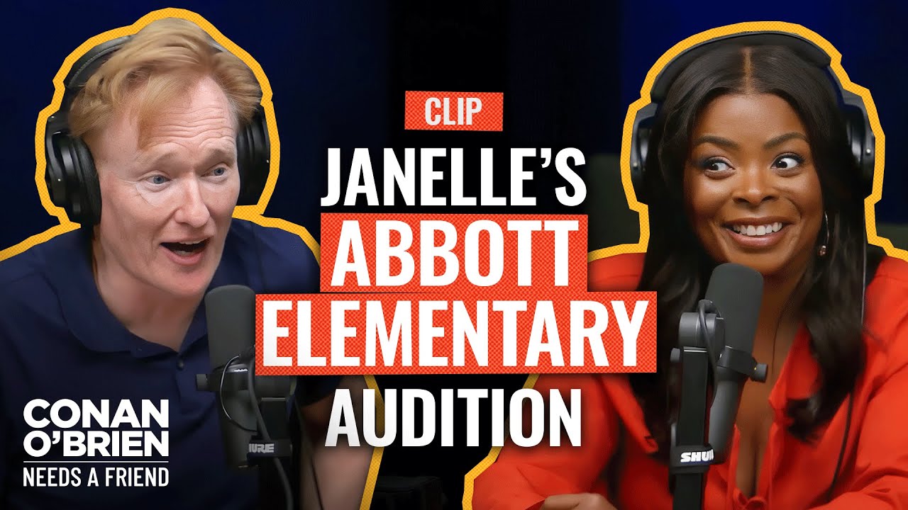 Janelle James Almost Didn’t Audition For “Abbott Elementary” | Conan O’Brien Needs A Friend