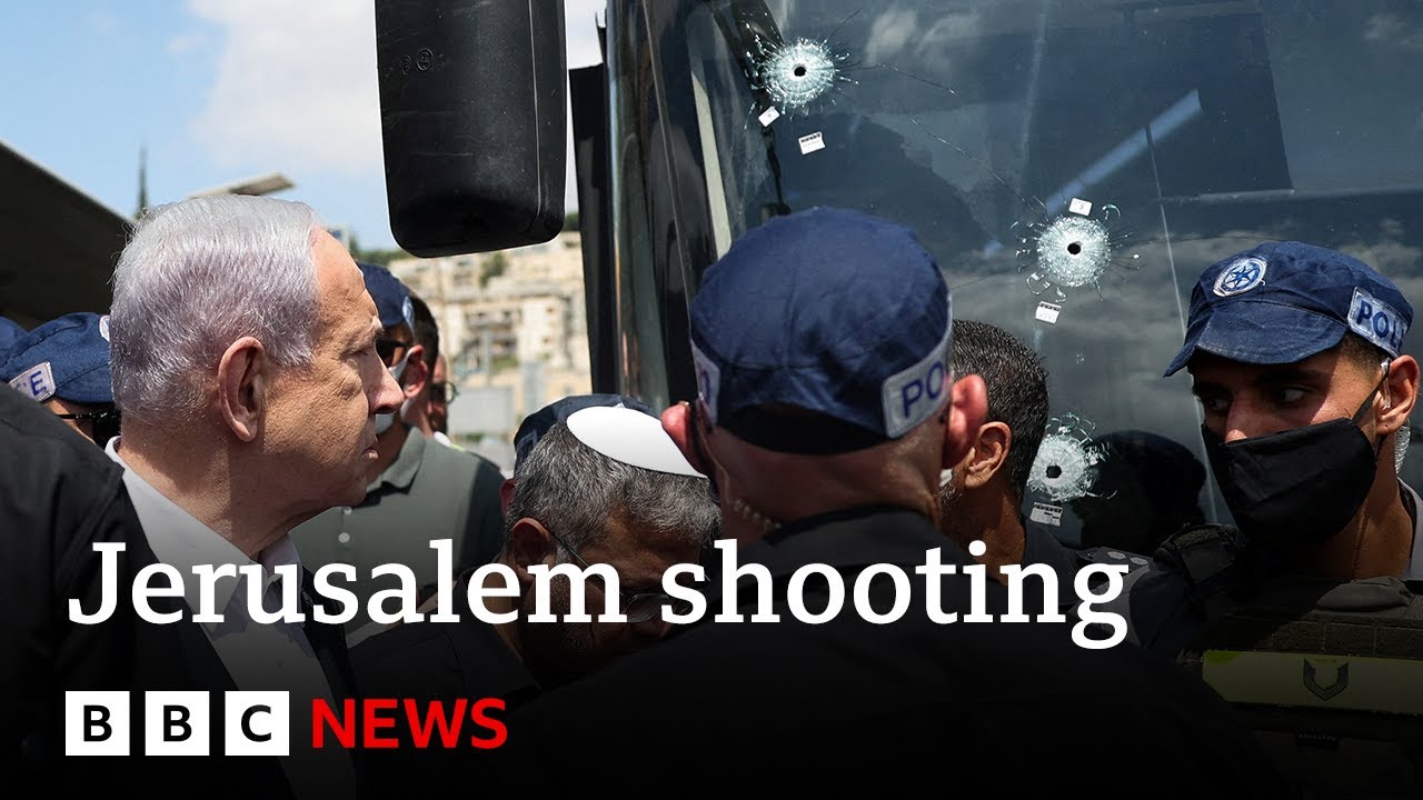 Jerusalem shooting: Six killed by Palestinian gunmen | BBC News