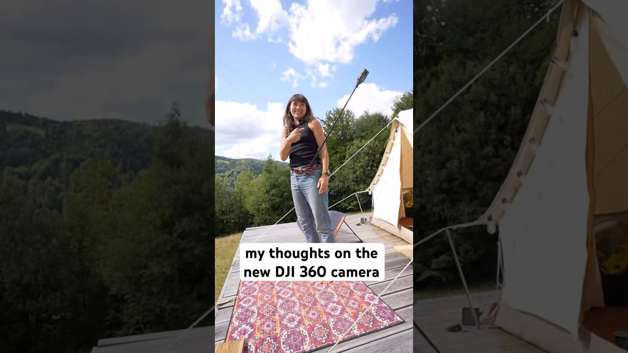 Just got the DJI Osmo 360 😍 (paid partnership)  #djiosmo360 #osmo360 #360camera