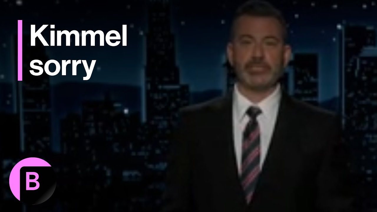 Kimmel Returns: ‘Never My Intention’ to Make Light of Kirk Murder
