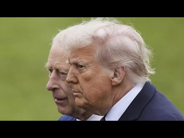 King Charles III greets Trump in Windsor at start of historic second state visit to UK