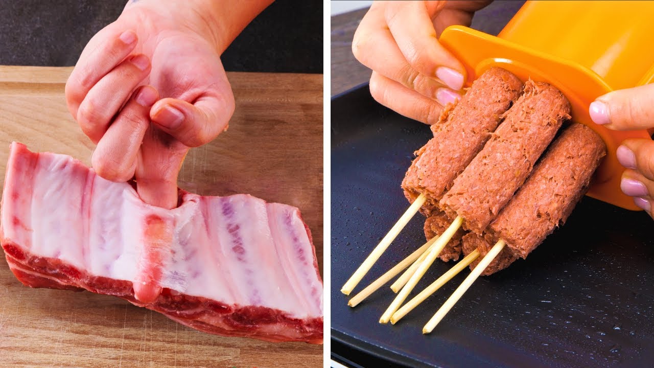 KITCHEN TRICKS 🥩😱 The Best Cooking Hacks You Need! 🍳