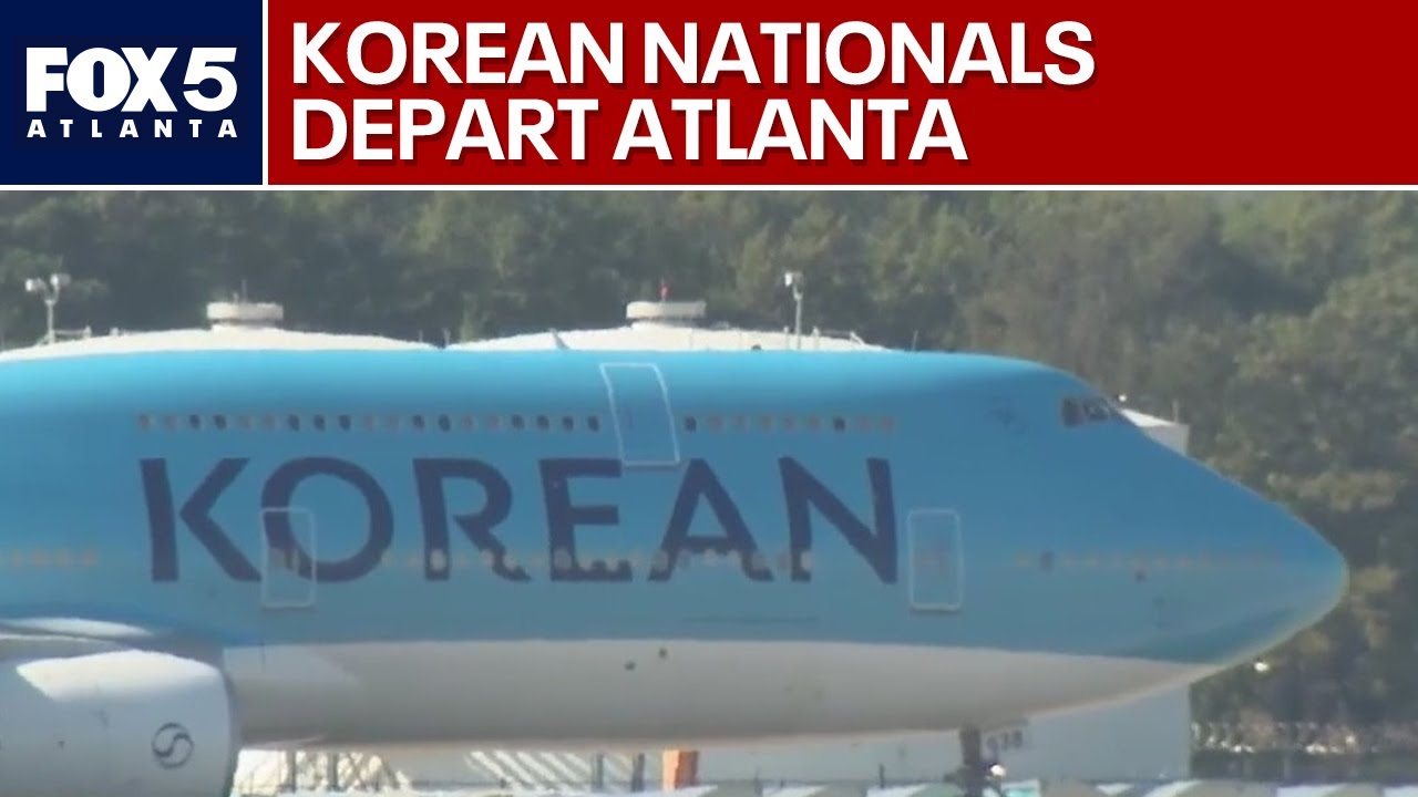 Koreans detained by ICE leave Georgia | FOX 5 News