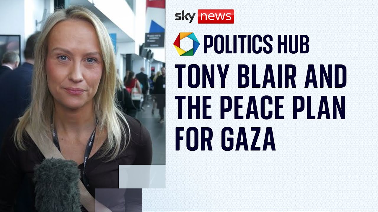 Labour conference divided over Tony Blair’s involvement in the Gaza peace plan