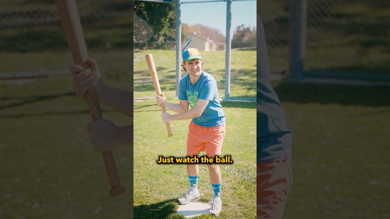 Learning how to play baseball