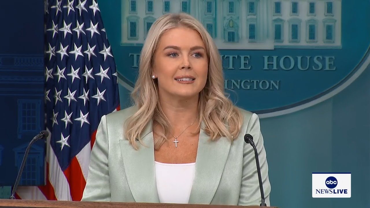 LIVE: White House press briefing