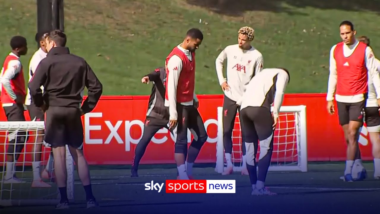 Liverpool defender Giovanni Leoni misses training ahead of Palace fixture amid ACL concerns