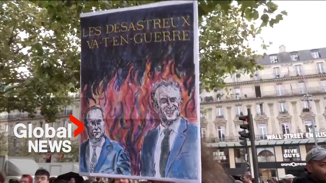 “Macron is the problem”: France erupts in protests as ‘Block Everything’ movement grows