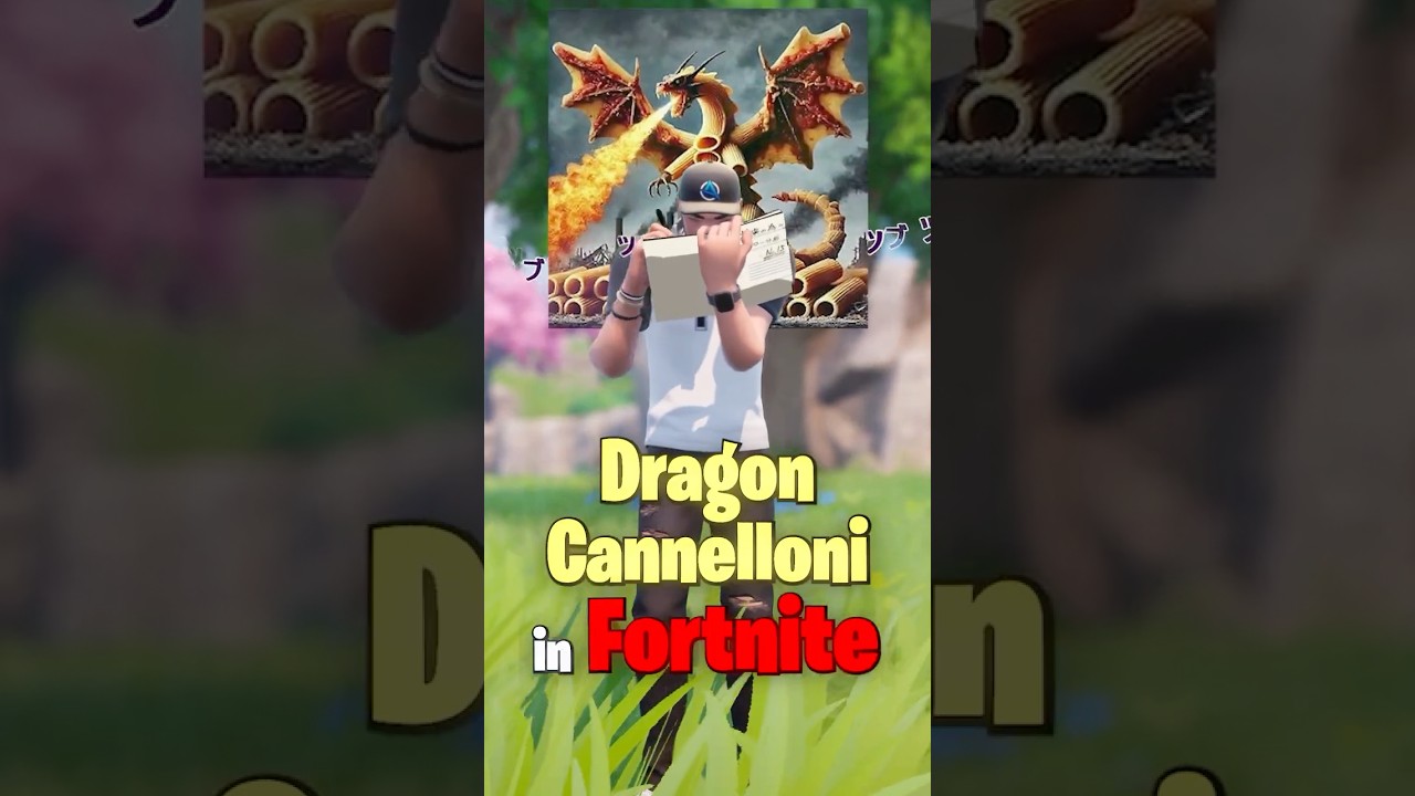 Making Dragon Cannelloni In Fortnite!