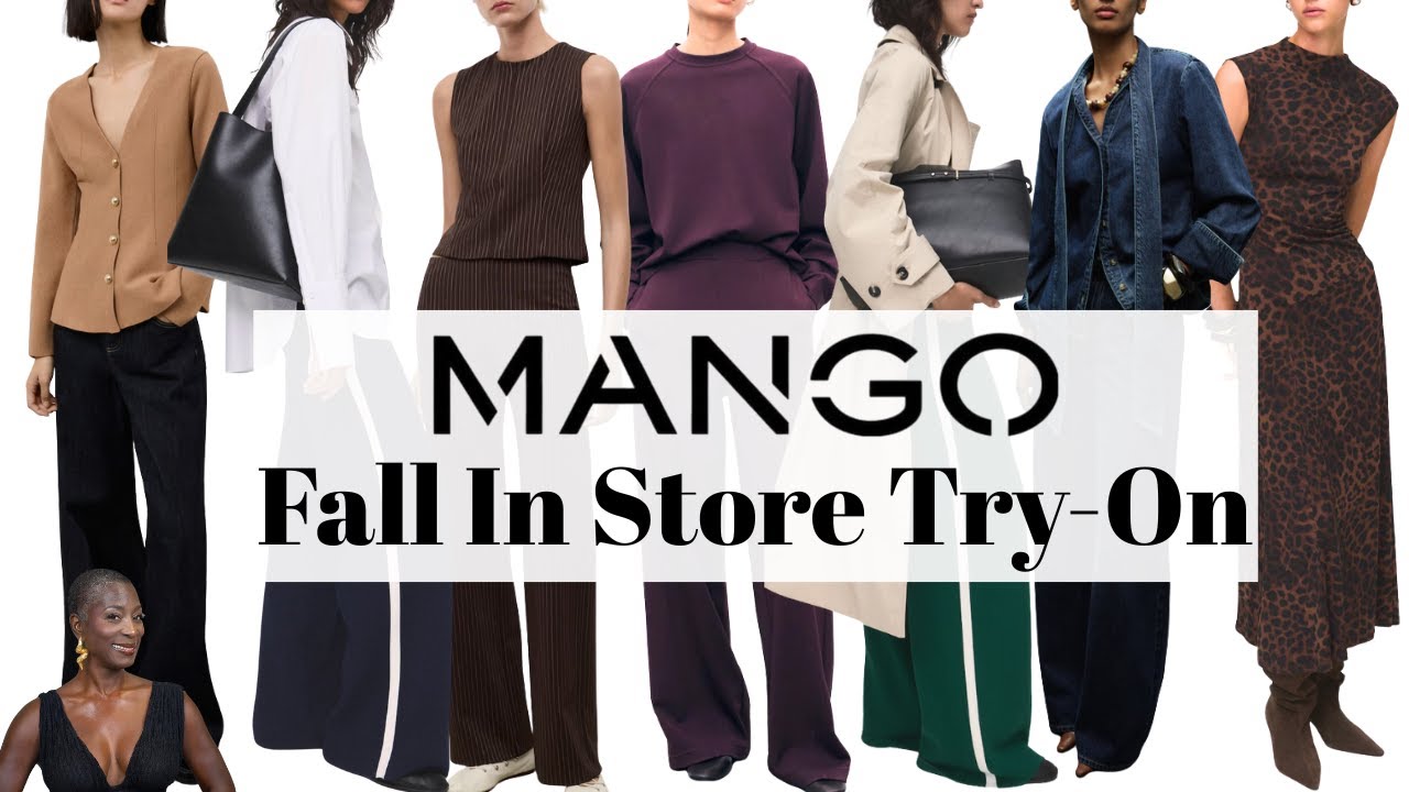 Mango In Store Try on for Fall Fashion