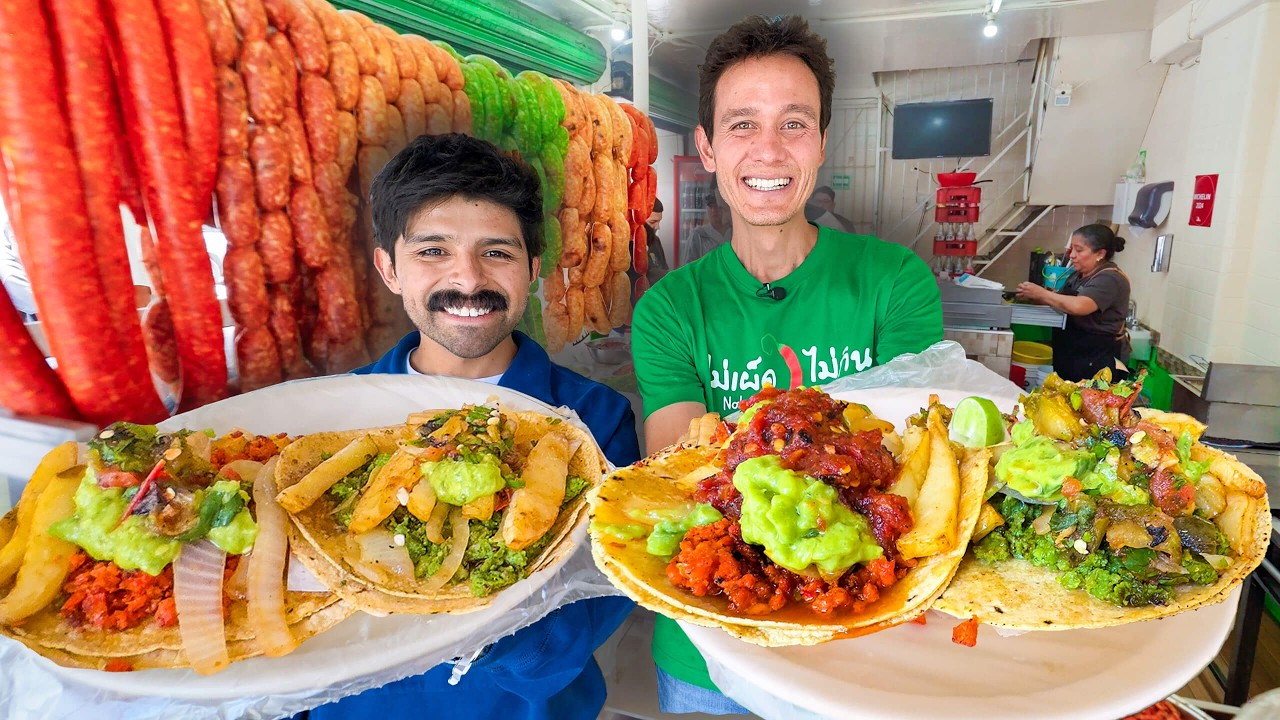 Mexican Street Food – The Most INSANE Tacos You’ve Never Heard Of!!