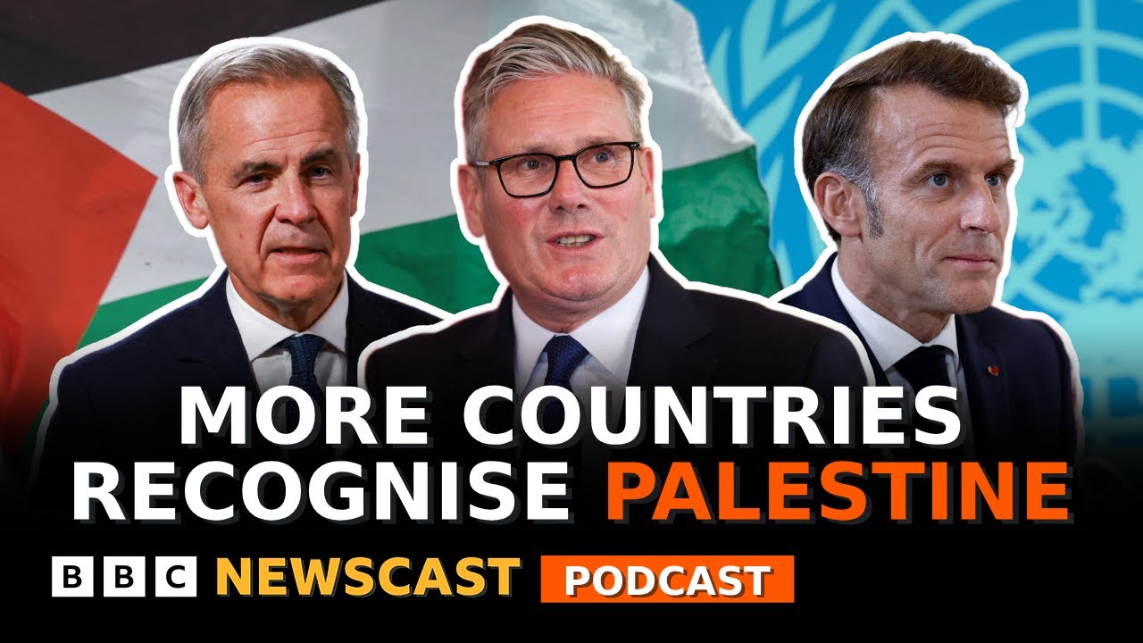 More countries join UK, Canada and Australia in recognising Palestine | BBC Newscast