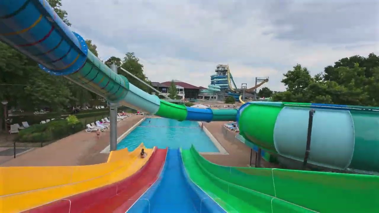 Multislide Water Slide at Terme 3000 🇸🇮