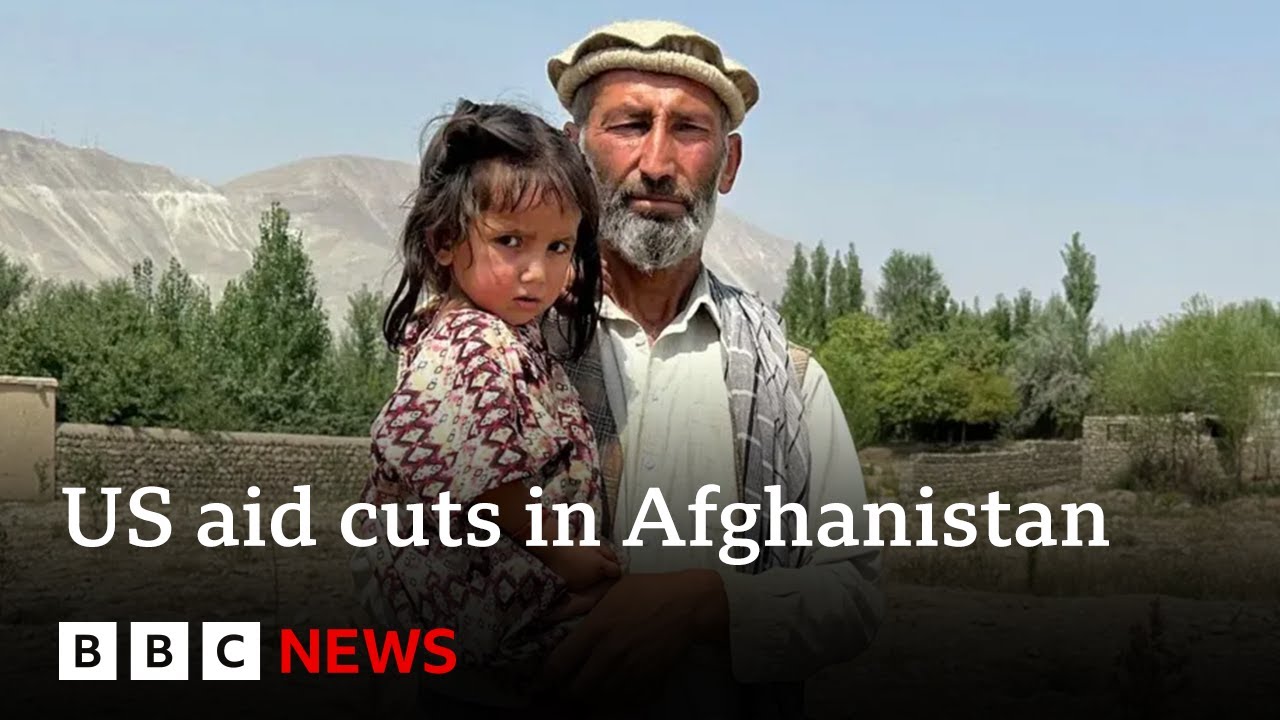 ‘My wife and child died after Donald Trump cut US aid for our clinic’ | BBC News