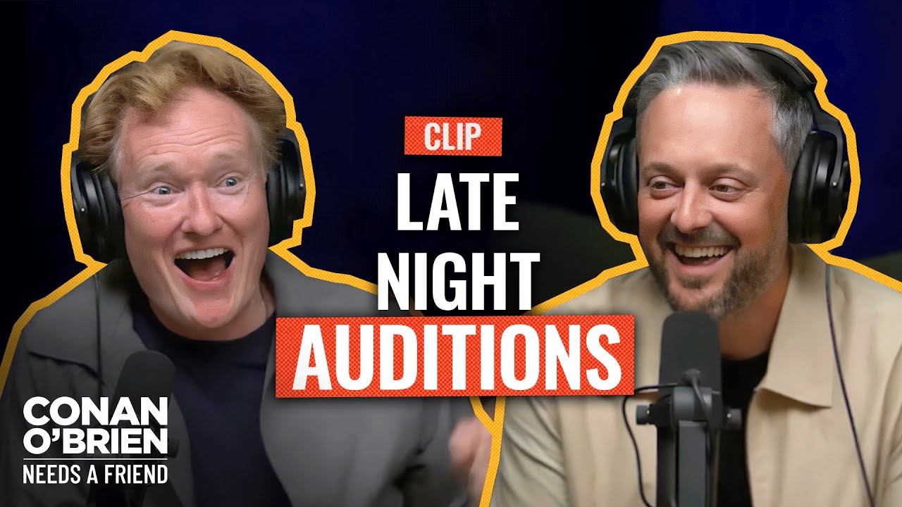 Nate Bargatze’s Comedy Was Too “Mundane” For Letterman’s Show | Conan O’Brien Needs A Friend