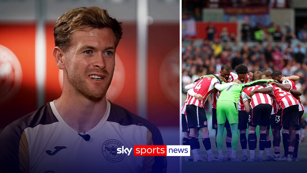 Nathan Collins on becoming captain of a new era at Brentford