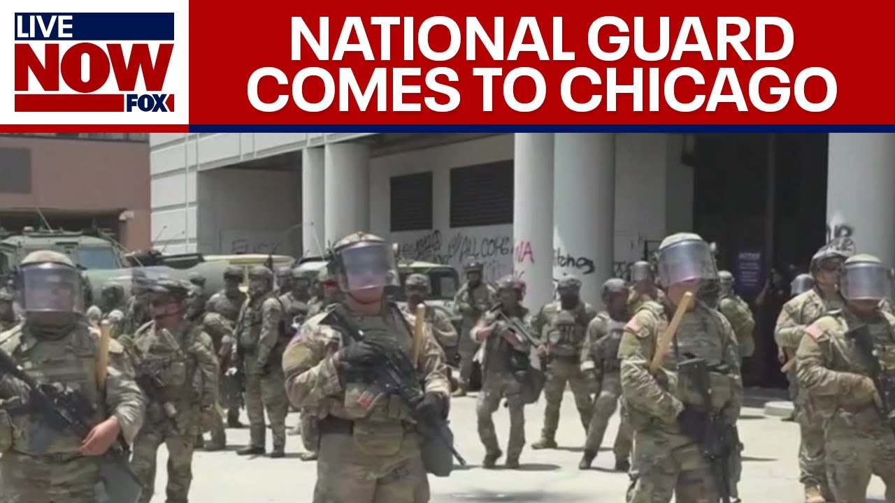 National Guard Chicago Major Protests Underway in the City | LiveNOW from FOX