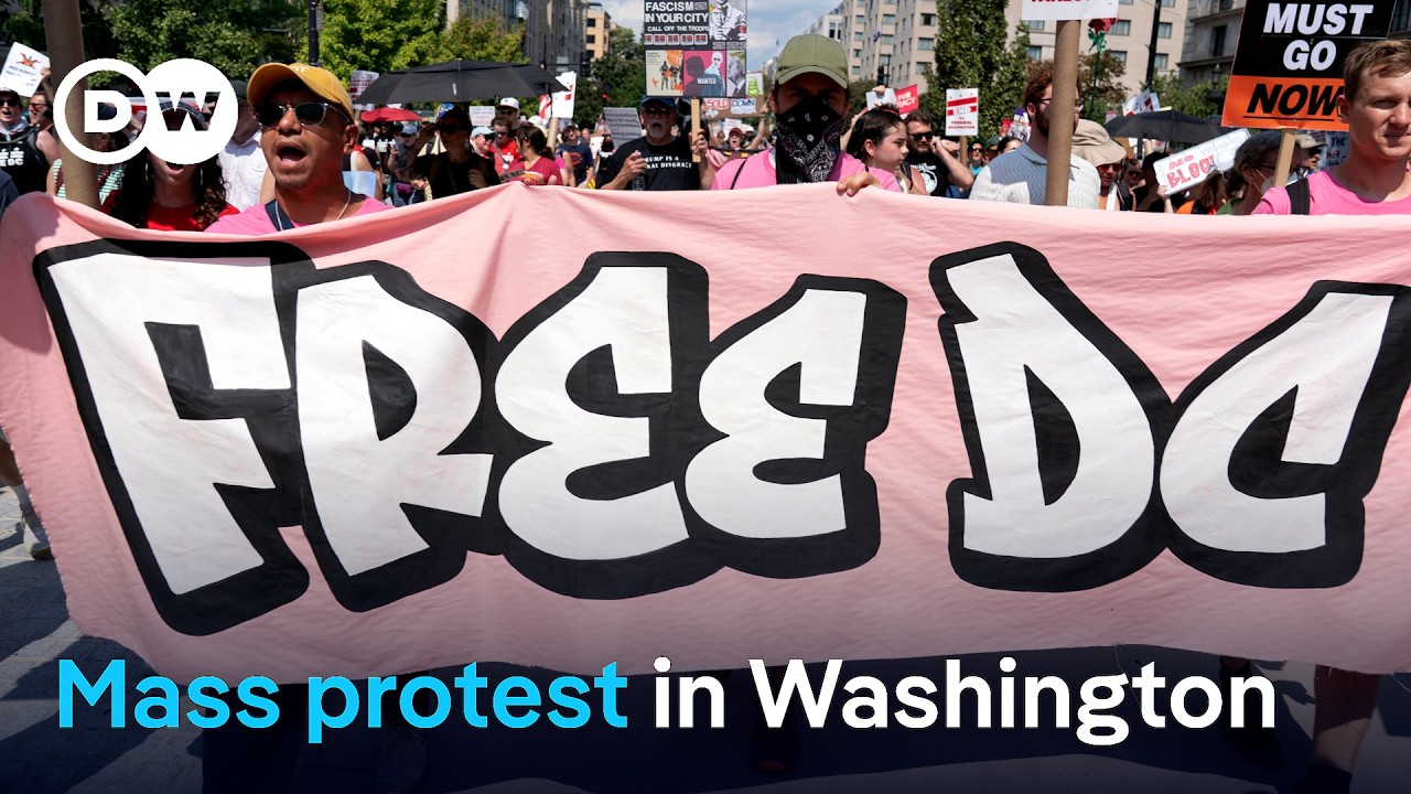 National guard in DC: Crackdown on crime or military occupation?| DW News