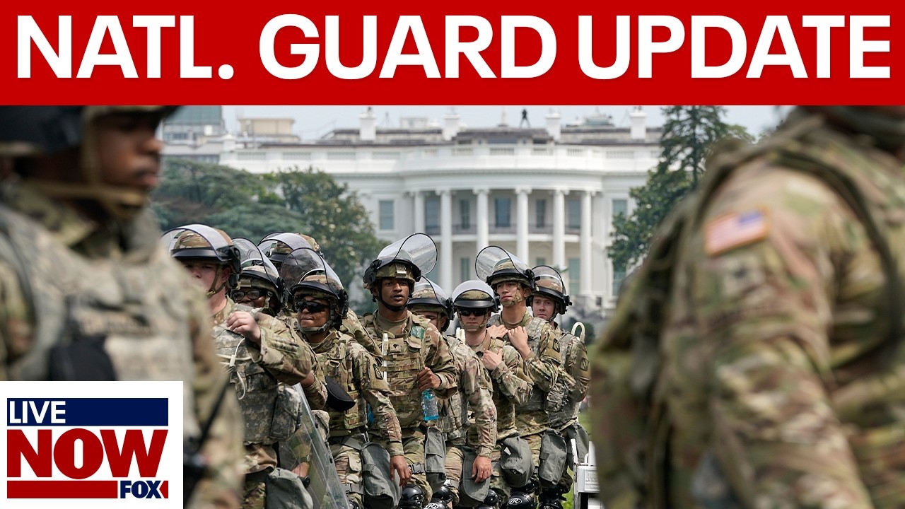 National Guard update: riot fence deployed at White House