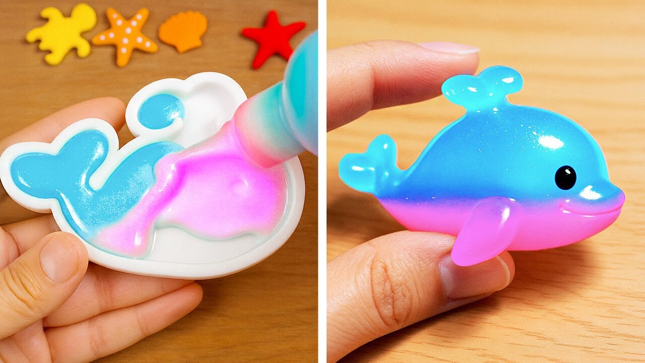 🐬 NEW FIDGETS ✨💖 Creative Crafts for Stress Relief 🎨