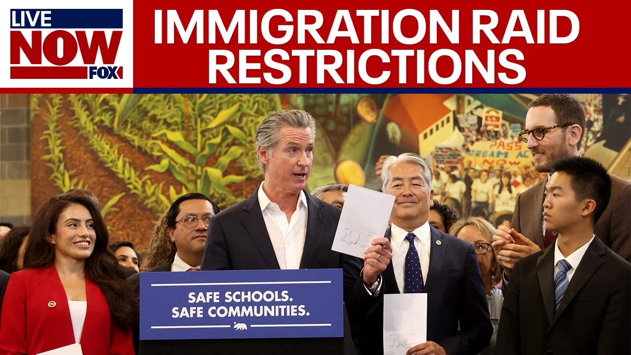Newsom signs new bills restricting immigration enforcement in California