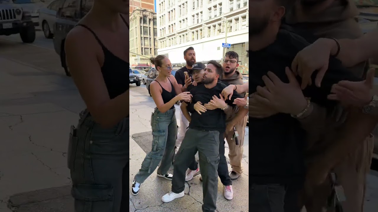 No one bumps into my girl 😤￼