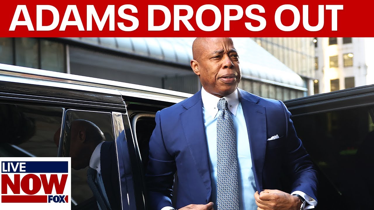 NYC Mayor Eric Adams drops out of Mayoral race