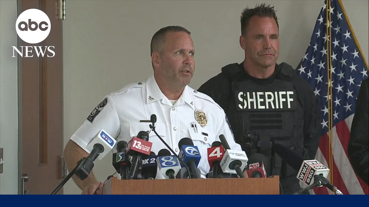 Officials give update after shooting at Michigan church